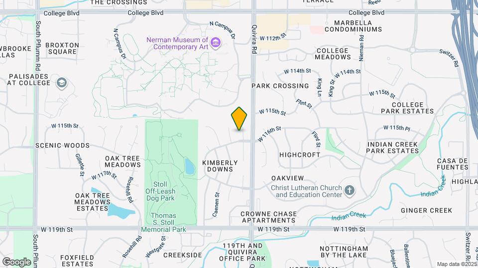 11584 Earnshaw St Map and Location Details