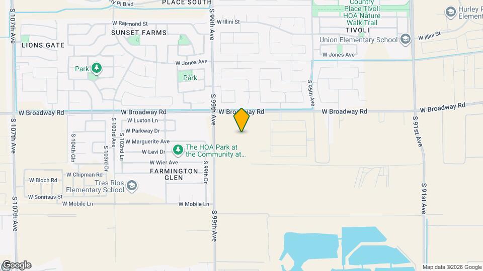 9751 W Parkway Dr Mapa y Detalles de la Ubicación