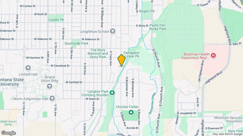 1030 S Black Ave, Unit A Map and Location Details