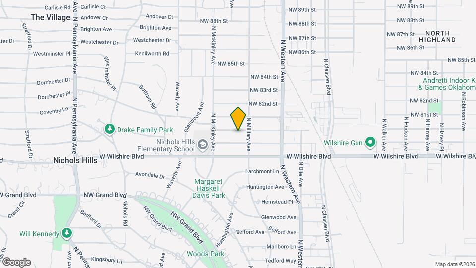 1218 NW 80th St Map and Location Details