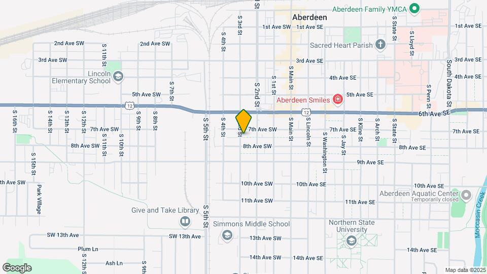 711 S 3rd St Map and Location Details