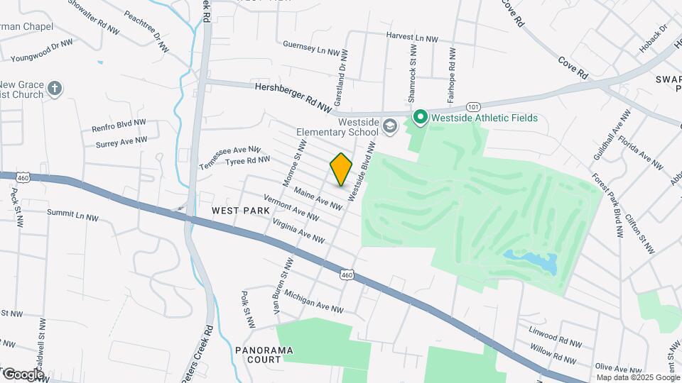 3914 Tennessee Ave NW Map and Location Details