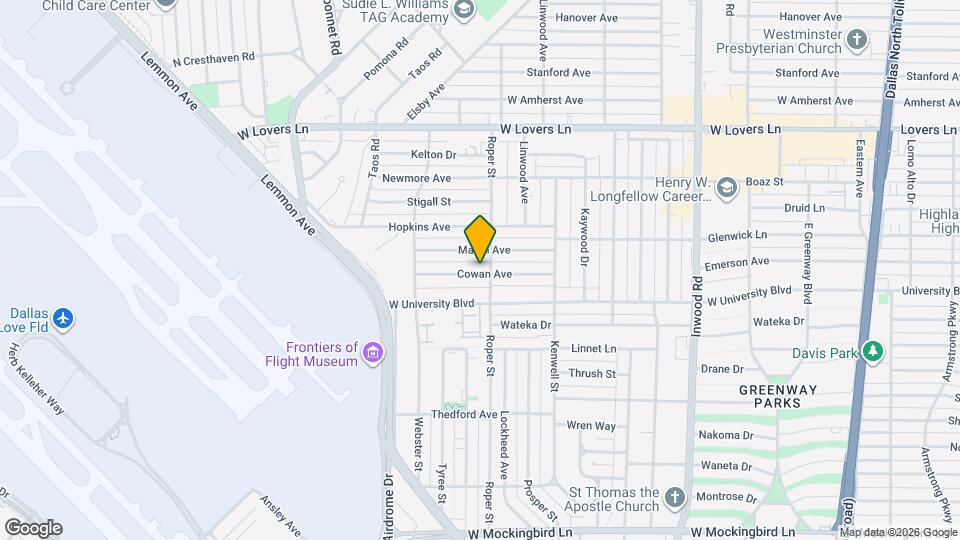 4615 Cowan Ave, Unit 1009 Map and Location Details