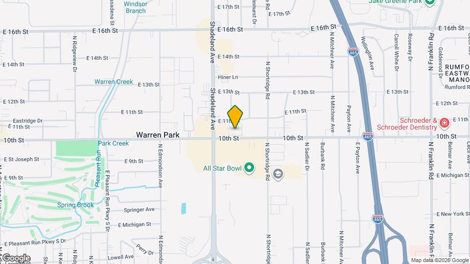 7034 E 10th St Map and Location Details