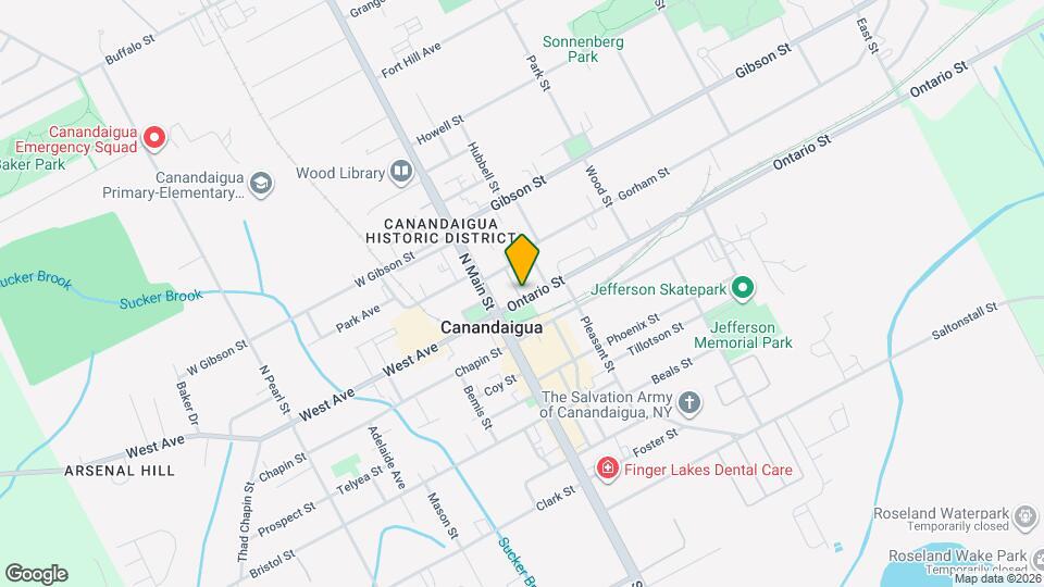 225 Chapin St Map and Location Details