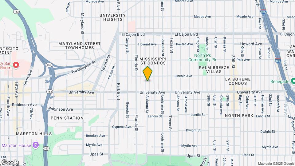 3959 Alabama St Map and Location Details