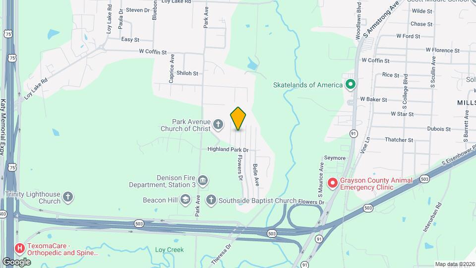 3018 Jennifer Ave Mapa y Detalles de la Ubicación