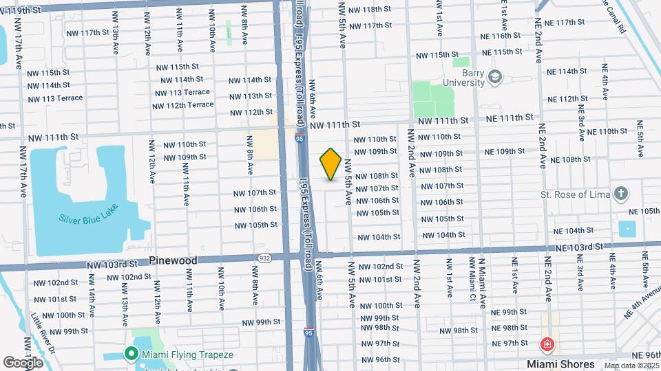 551 NW 107th St Map and Location Details
