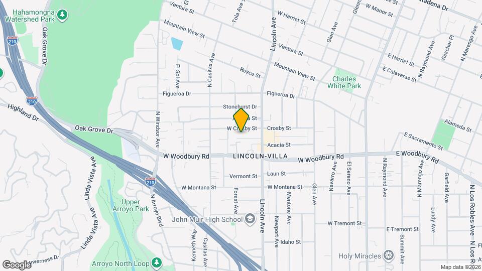 513 Archwood Pl, Unit 1 Map and Location Details