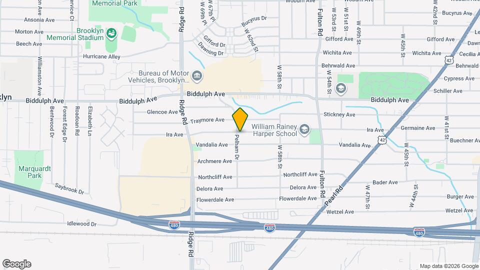 6117 Ira Ave Map and Location Details