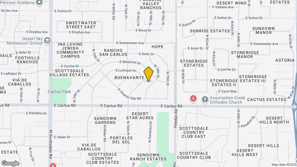 12528 N 78th St Map and Location Details