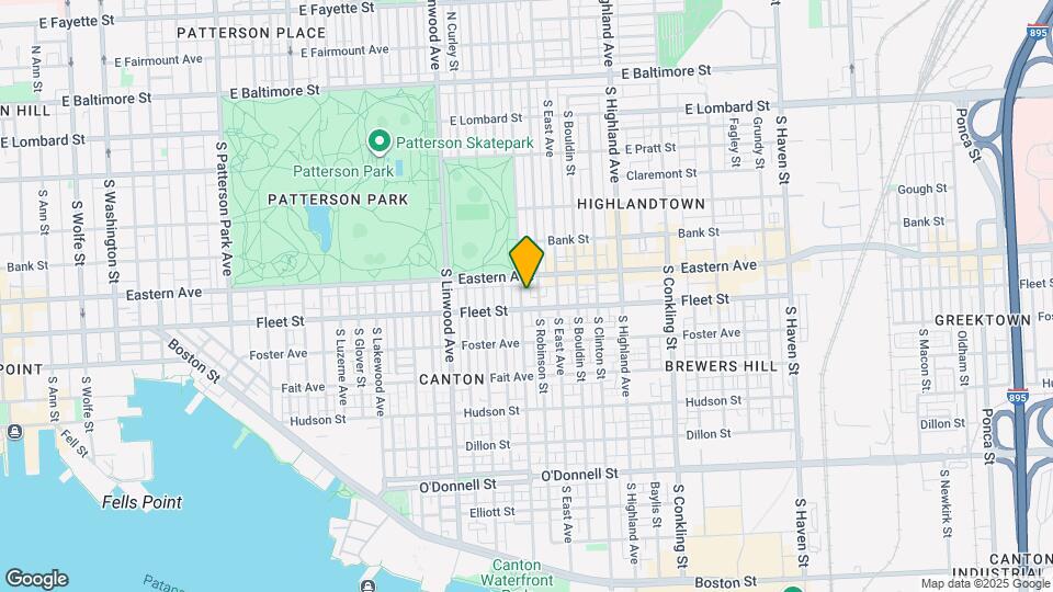 517 S Ellwood Ave Map and Location Details