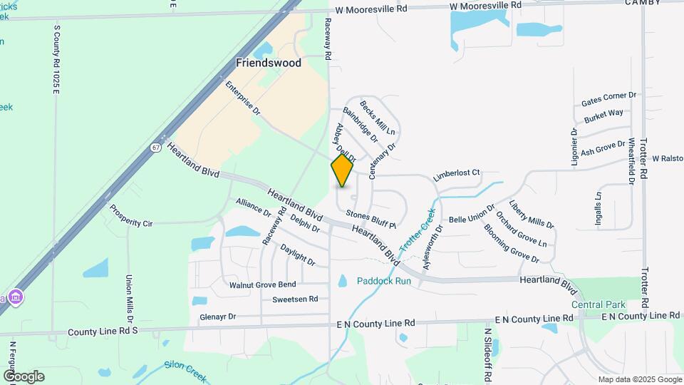 8561 Bluff Point Dr Map and Location Details