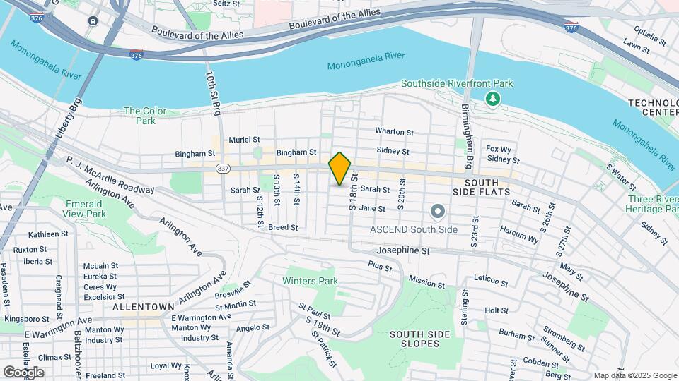 1714 Sarah St, Unit 1 Map and Location Details