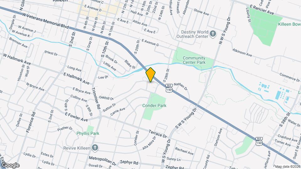 1200 8t St Map and Location Details