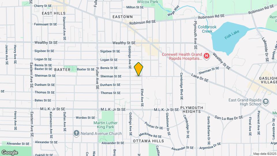 1430 Sherman St SE Map and Location Details