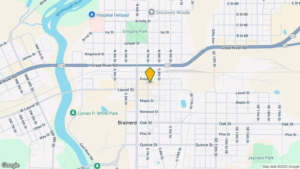Brainerd Lofts Map and Location Details