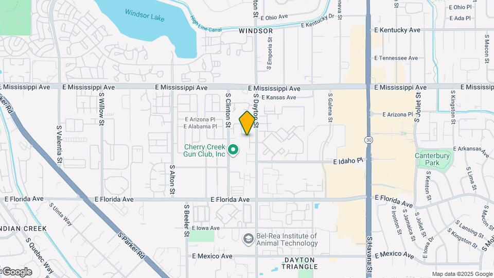 1259 South Dallas Court Mapa y Detalles de la Ubicación