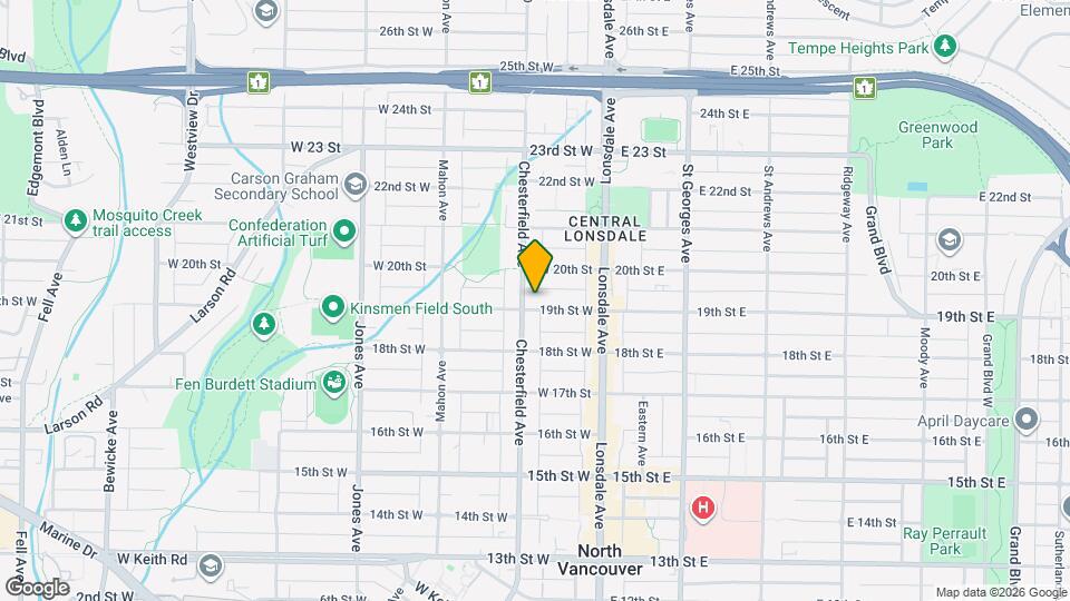 1910 Chesterfield Av Map and Location Details