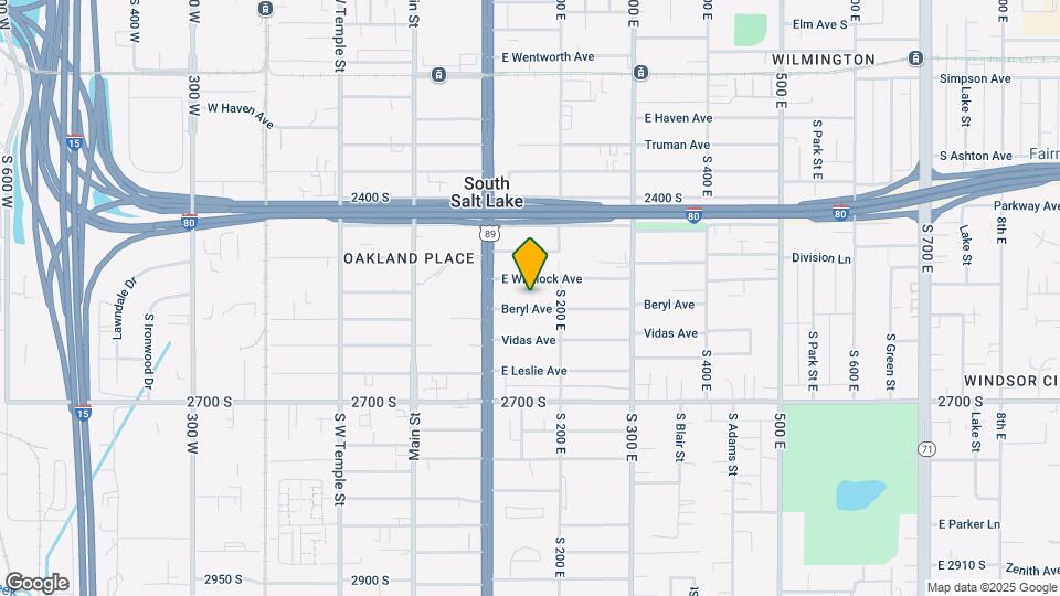 161 E Beryl Ave Map and Location Details