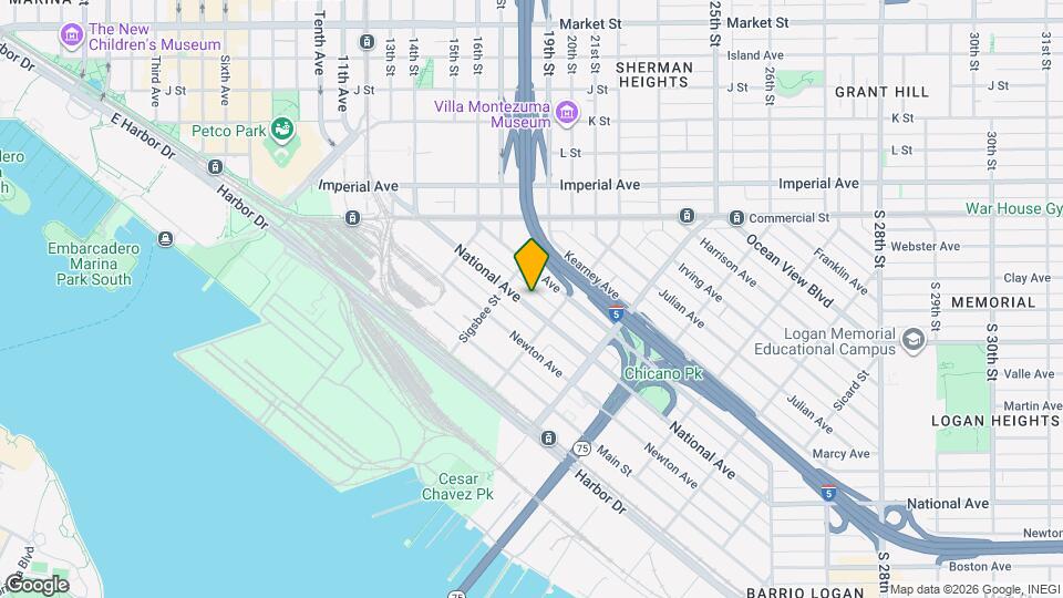 1750 National Ave, Unit 1750.5 Mapa y Detalles de la Ubicación