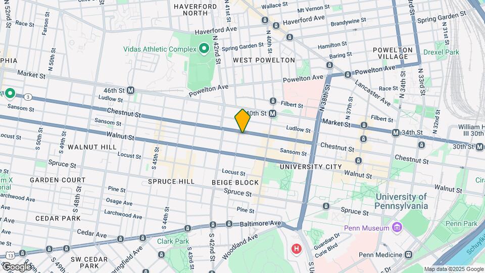4056 Chestnut St Map and Location Details
