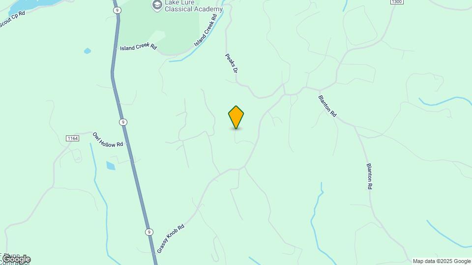 2630 Grassy Knob Rd Map and Location Details