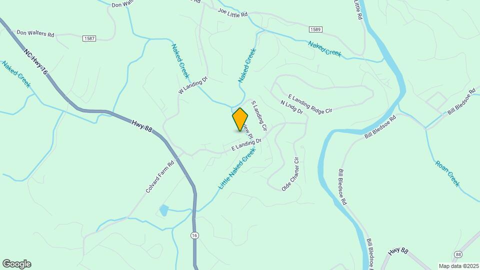 419 E Landing Dr Map and Location Details