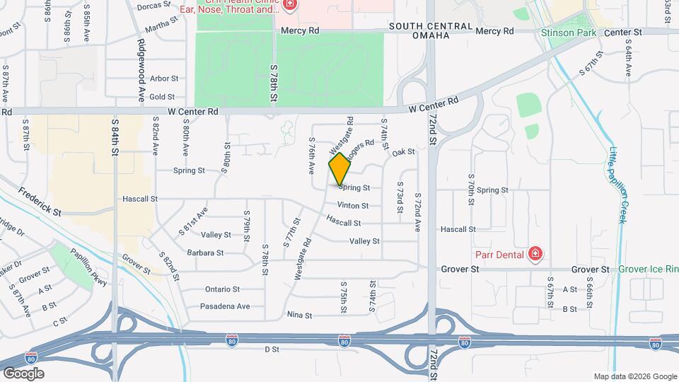 7517 Spring St Map and Location Details