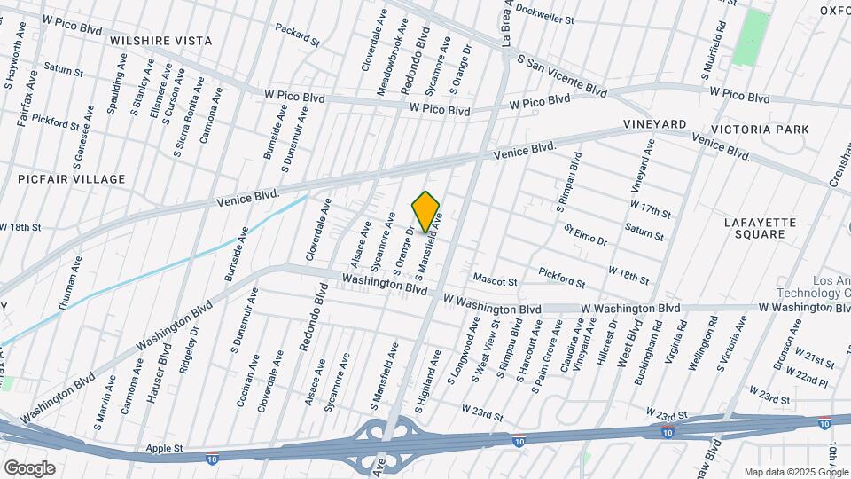 5006 Pickford St Map and Location Details
