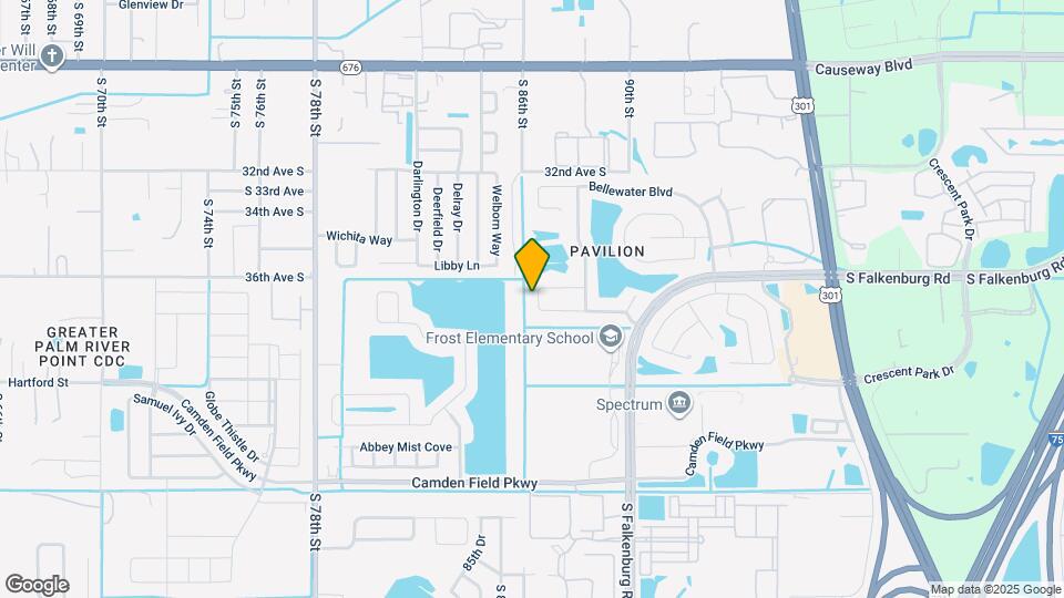 9029 Egret Cove Cir Map and Location Details