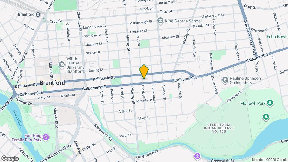 472 Colborne St E Map and Location Details