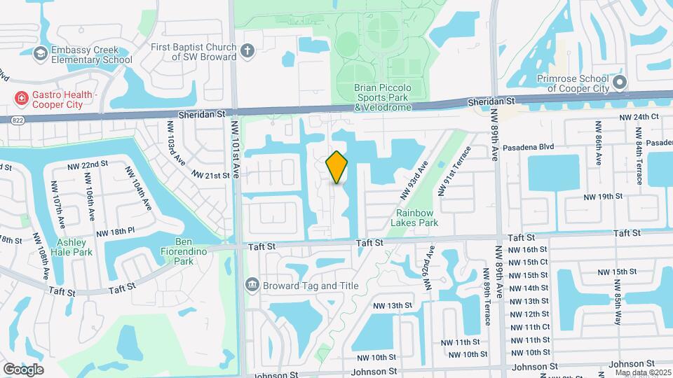 2001 NW 96th Ter, Unit 10B Map and Location Details