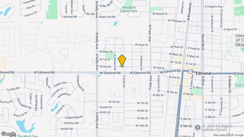 604 W 2nd St Map and Location Details