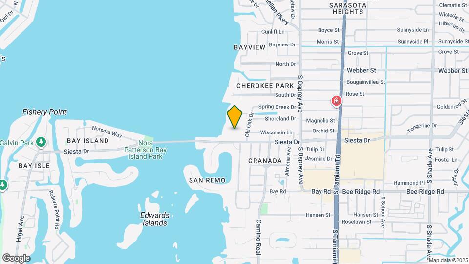 3348 Old Oak Dr Map and Location Details