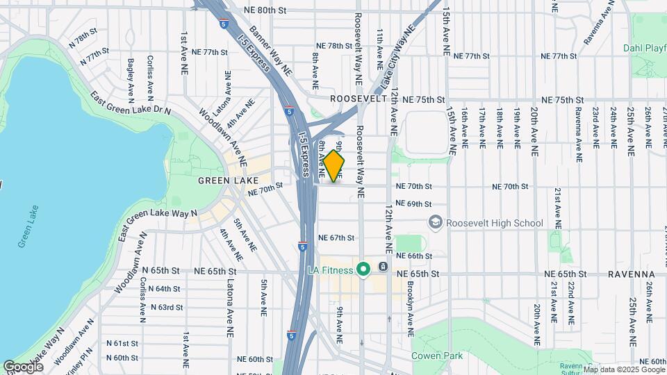 823 NE 70th St Map and Location Details