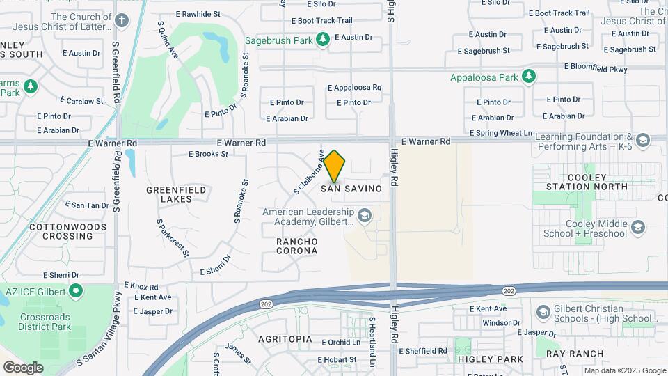 931 S Racine Ln Map and Location Details
