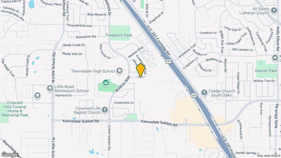 5604 Northstar Ln Map and Location Details