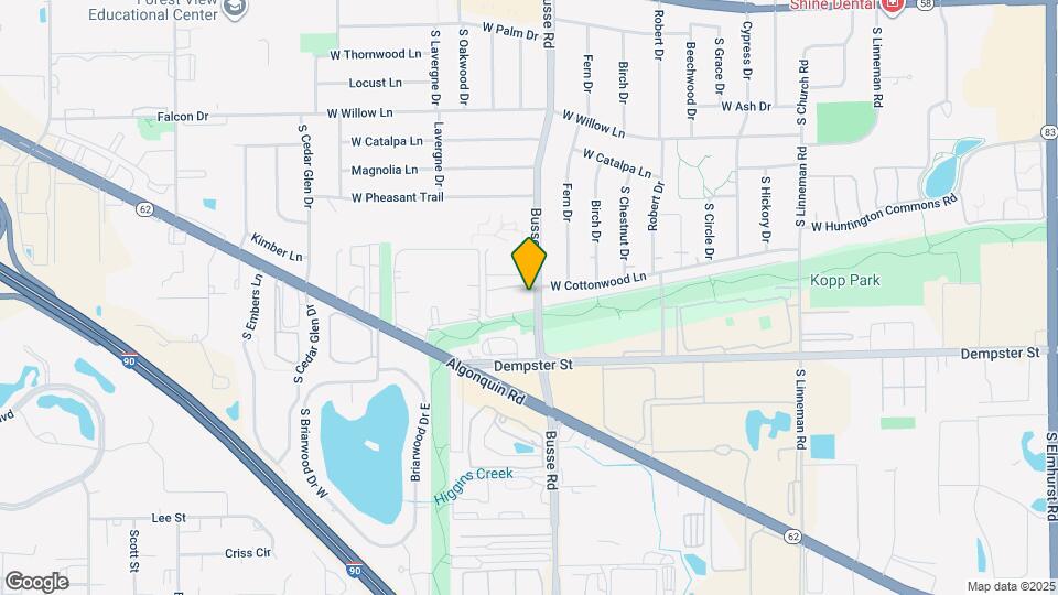 1505 S Canford Cliffs Dr Map and Location Details