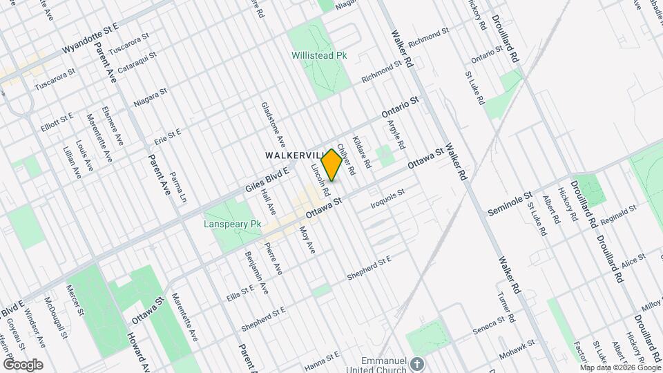 1274 Lincoln Rd Map and Location Details