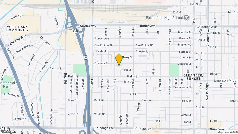 2811-dracena 1/2 Dracena St, Unit 1/2 Map and Location Details