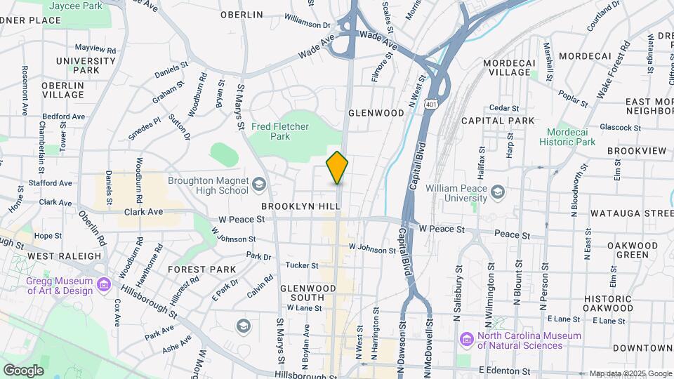 600 Devereux St, Unit C Map and Location Details