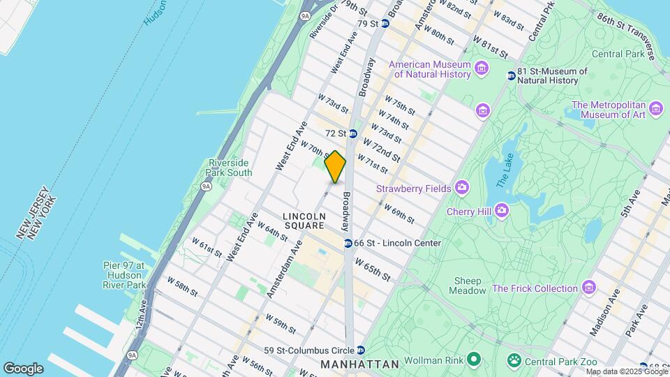 181-193 Amsterdam Ave Map and Location Details