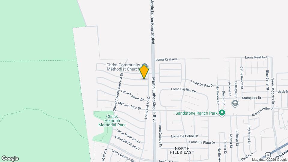 4476 Loma Diamante Dr Map and Location Details