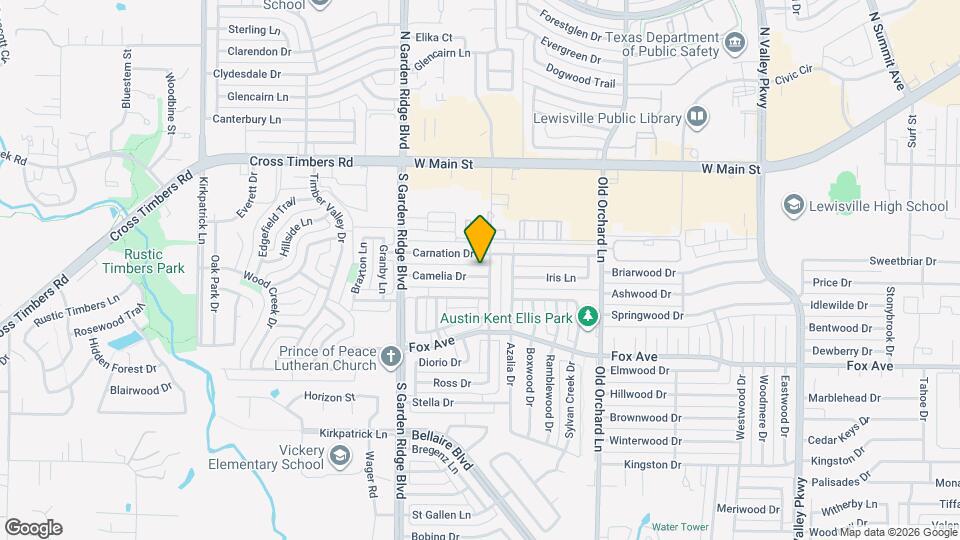 1503 Camelia Dr Map and Location Details