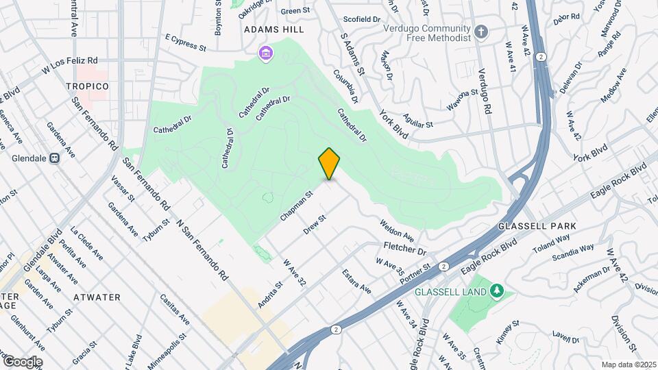 3422 Chapman St Mapa y Detalles de la Ubicación