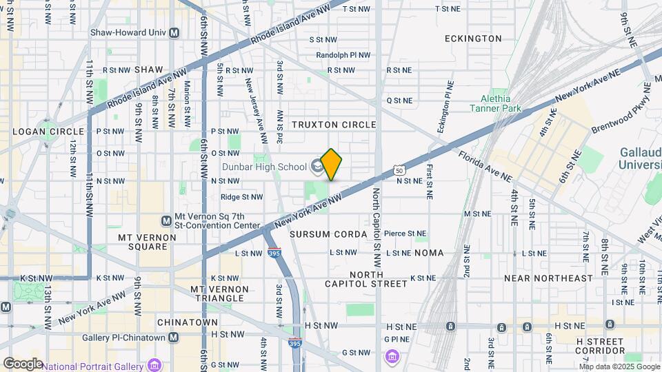 46 N St NW, Unit A Map and Location Details
