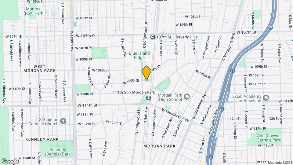 11003 S Longwood Dr, Unit 3-C Map and Location Details