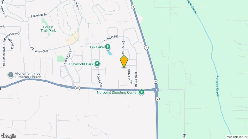 17410 84th Ave NE Mapa y Detalles de la Ubicación