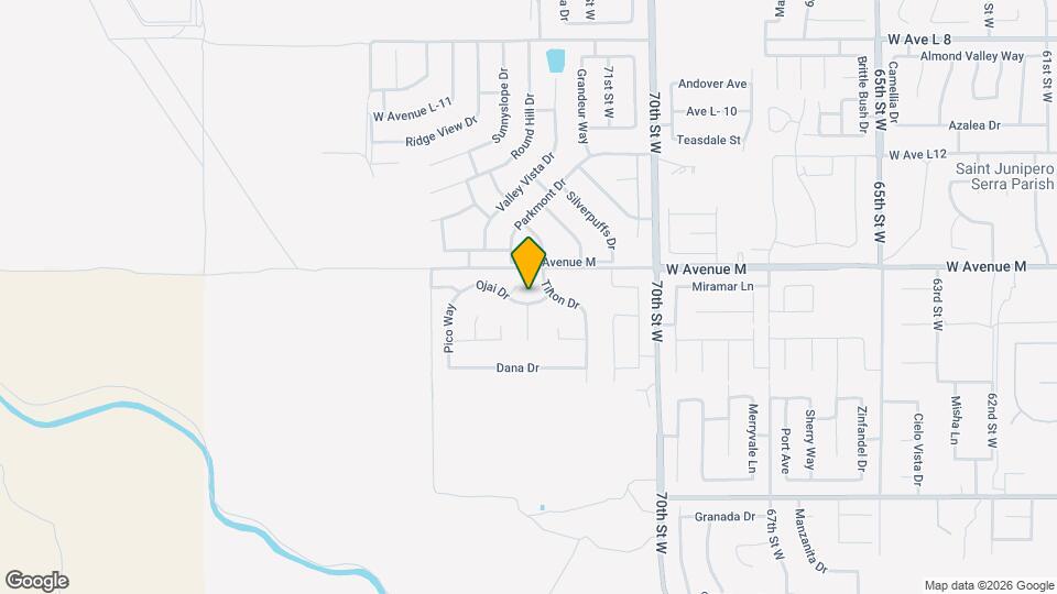 7229 Ojai Dr Mapa y Detalles de la Ubicación